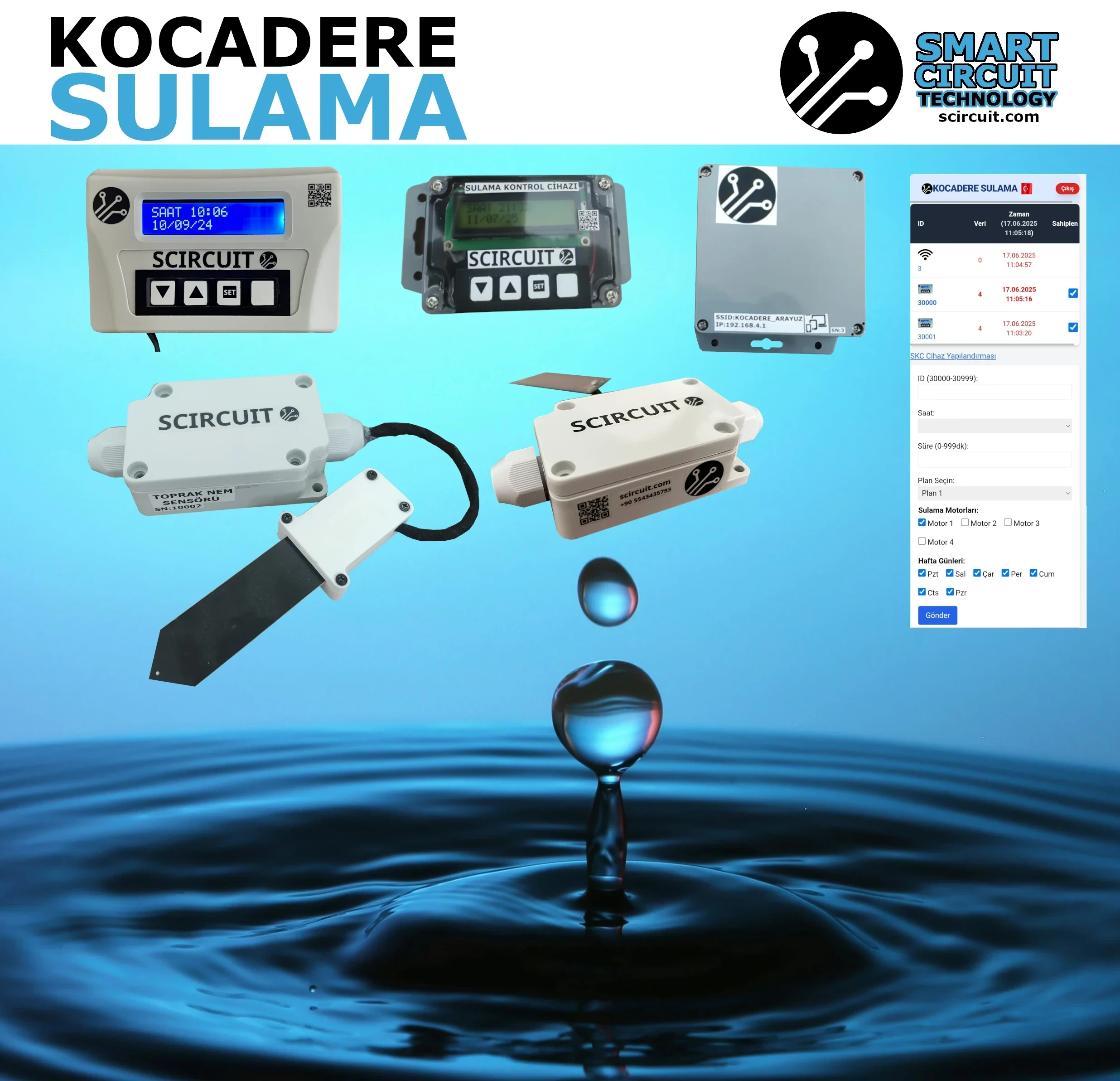 smart circuit kocadere sulama 